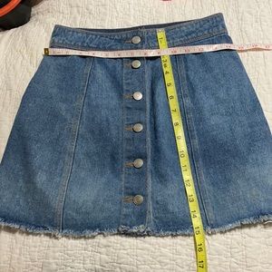 Denim skirt